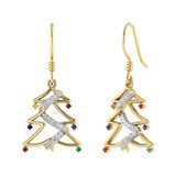 Photo of Festivity 1/6 CT. T.W. Diamond Earring 10K Yellow Gold [CE969Y]