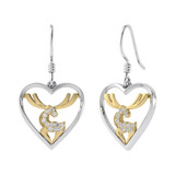 Photo of Caribou 1/8 CT. T.W. Diamond Earring 10K Yellow Gold [CE971Y]