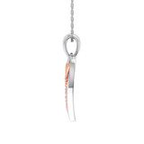 Photo of Caribou 1/10 CT. T.W. Pendant 10K Rose Gold [CP971R]