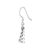 Photo of Fir 1/7 CT. T.W. Diamond Earring 10K White Gold [CE972W]