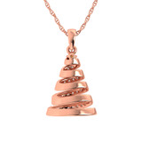 Photo of Fir 1/10 Carat T.W. Pendant 10K Rose Gold [CP972R]