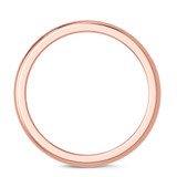 Photo of Harlowe 3/8 ct tw. Lab Grown Diamond Wedding Band Set 10K Rose Gold [BT1402RM]