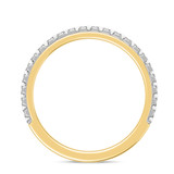 Photo of Kailani 1 1/2 ct tw. Lab Grown Diamond Round Solitaire Bridal Set 14K Yellow Gold [BT1407YL]