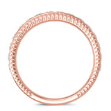 Photo of Kadia 1 1/4 ct tw. Lab Grown Diamond Wedding Band Set 14K Rose Gold [BT1403RM]