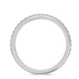 Photo of Melika 3/4 ct tw. Lab Grown Diamond Wedding Band Set 14K White Gold [BT1408WM]