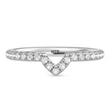 Photo of Adeola 1 1/10 ct tw. Lab Grown Diamond Pear Solitaire Bridal Set 14K White Gold [BT1418WL]