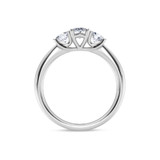 Photo of Amari 3/4 ct tw. Lab Grown Diamond Oval Solitaire Bridal Set 10K White Gold [BT1419WE-C000]