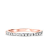 Photo of Dothan 3/4 ct tw. Lab Grown Diamond Wedding Band Set 14K Rose Gold [BT1414RL]