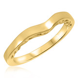 Photo of Aitamah 1/2 ct tw. Lab Grown Diamond Round Solitaire Bridal Set 14K Yellow Gold [BT709YL]