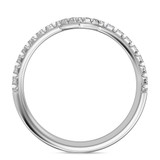 Photo of Adeola 3/4 ct tw. Lab Grown Diamond Wedding Band Set 14K White Gold [BT1418WL]