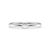 Photo of Amari Wedding Band Set 14K White Gold [BT1419WL]