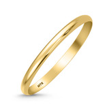 Photo of Jandi 1/2 ct tw. Lab Grown Diamond Round Solitaire Bridal Set 14K Yellow Gold [BT347YL]