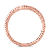 Photo of Kadia 1/2 ct tw. Lab Grown Diamond Same Sex Ladies Band Set 14K Rose Gold [BT1403RL]