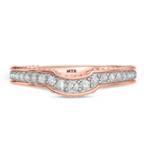 Photo of Kadia 1/4 ct tw. Lab Grown Diamond Ladies Band 14K Rose Gold [BT1403RL]