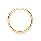 Photo of Gedel 2/3 ct tw. Lab Grown Diamond Same Sex Ladies Band Set 10K Yellow Gold [BT1415YL]