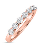 Photo of Oxley 2 5/8 ct tw. Lab Grown Diamond Round Solitaire Trio Set 10K Rose Gold [BT1405RL]