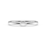 Photo of Amari 0     ct tw. Lab Grown Diamond Same Sex Ladies Band Set 14K White Gold [BT1419WL]