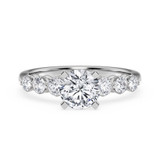 Photo of Oxley 1 1/2 ct tw. Lab Grown Diamond Round Solitaire Engagement Ring 14K White Gold [BT1405WE-L095]