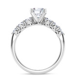 Photo of Oxley 1 1/2 ct tw. Lab Grown Diamond Round Solitaire Engagement Ring 14K White Gold [BT1405WE-L095]