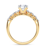 Photo of Oxley 2 5/8 ct tw. Lab Grown Diamond Round Solitaire Trio Set 14K Yellow Gold [BT1405YE-L095]