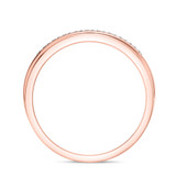 Photo of Prudence 1/4 ct tw. Lab Grown Diamonds Mens Band 10K Rose Gold [BT1406RM]