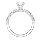 Photo of Prudence 1 1/2 ct tw. Lab Grown Diamond Round Solitaire Trio Set 14K White Gold [BT1406WE-L070]