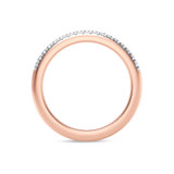 Photo of Nikau 1 1/2 ct tw. Lab Grown Diamond Same Sex Mens Band Set 14K Rose Solid Gold [BT1411RM]
