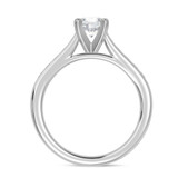 Photo of Samaria 1 ct tw. Lab Grown Diamond Round Solitaire Engagement Ring 14K White Gold [BT1409WE-L070]