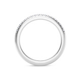 Photo of Nikau 3/4 ct tw. Lab Grown Diamonds Mens Band 10K White Solid Gold [BT1411WM]