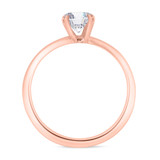 Photo of Azareel 3/4 ct tw. Lab Grown Diamond Round Solitaire Engagement Ring 10K Rose Gold [BT1413RE-L070]