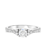 Photo of Dothan 7/8 ct tw. Lab Grown Diamond Round Solitaire Engagement Ring 14K White Gold [BT1414WE-C000]