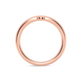 Photo of Amari 3/4 ct tw. Lab Grown Diamond Oval Solitaire Trio Set 10K Rose Gold [BT1419RL]