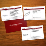 Aitamah 1/2 ct tw. Lab Grown Diamond Round Solitaire Trio Set 10K White Gold