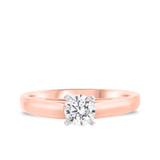 Photo of Jandi 1 ct tw. Lab Grown Diamond Round Solitaire Engagement Ring 10K Rose Gold [BT1702RE-L095]