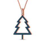 Photo of Cedar 1/3 CT. T.W. Pendant 14K Rose Gold [CP973R]