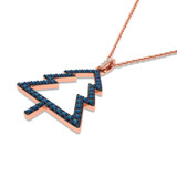 Photo of Cedar 1/3 CT. T.W. Pendant 14K Rose Gold [CP973R]