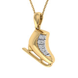 Photo of Elsa 1/20 CT. T.W. Pendant 10K Yellow Gold [CP985Y]