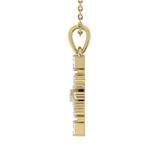 Photo of Nip 1/8 CT. T.W. Pendant 14K Yellow Gold [CP979Y]