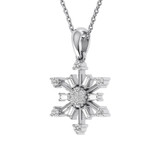 Photo of Frostine 1/8 Carat T.W. Pendant 10K White Gold [CP987W]