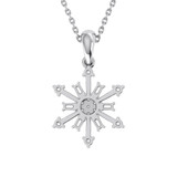 Photo of Frostine 1/8 Carat T.W. Pendant 10K White Gold [CP987W]