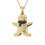 Photo of Gingy 1/10 Carat T.W. Pendant 10K Yellow Gold [CP990Y]