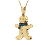 Photo of Gingy 1/10 Carat T.W. Pendant 10K Yellow Gold [CP990Y]