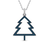 Photo of Cedar 1/3 Carat T.W. Pendant 10K White Gold [CP973W]