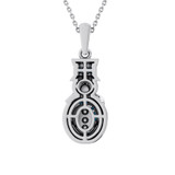 Photo of Jolle 1/7 CT. T.W. Pendant 10K White Gold [CP978W]