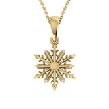 Photo of Iclyn 1/10 CT. T.W. Pendant 14K Yellow Gold [CP980Y]