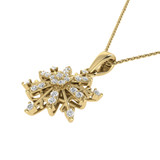 Photo of Iclyn 1/10 CT. T.W. Pendant 14K Yellow Gold [CP980Y]