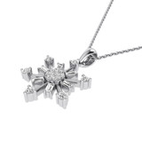 Photo of Frostine 1/8 CT. T.W. Pendant 14K White Gold [CP987W]