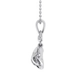 Photo of Snow Bells 1/5 Carat T.W. Pendant 10K White Gold [CP988W]