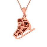 Photo of Elsa 1/20 CT. T.W. Pendant 10K Rose Gold [CP985R]