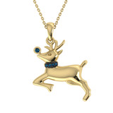 Photo of Vixen 1/20 Carat T.W. Pendant 10K Yellow Gold [CP991Y]